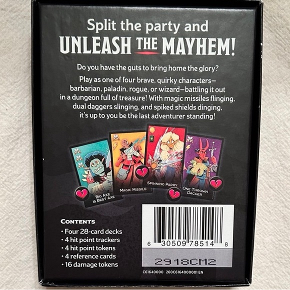 DUNGEONS AND DRAGONS Dungeon Mayhem card game. NWOT - Picture 3 of 6
